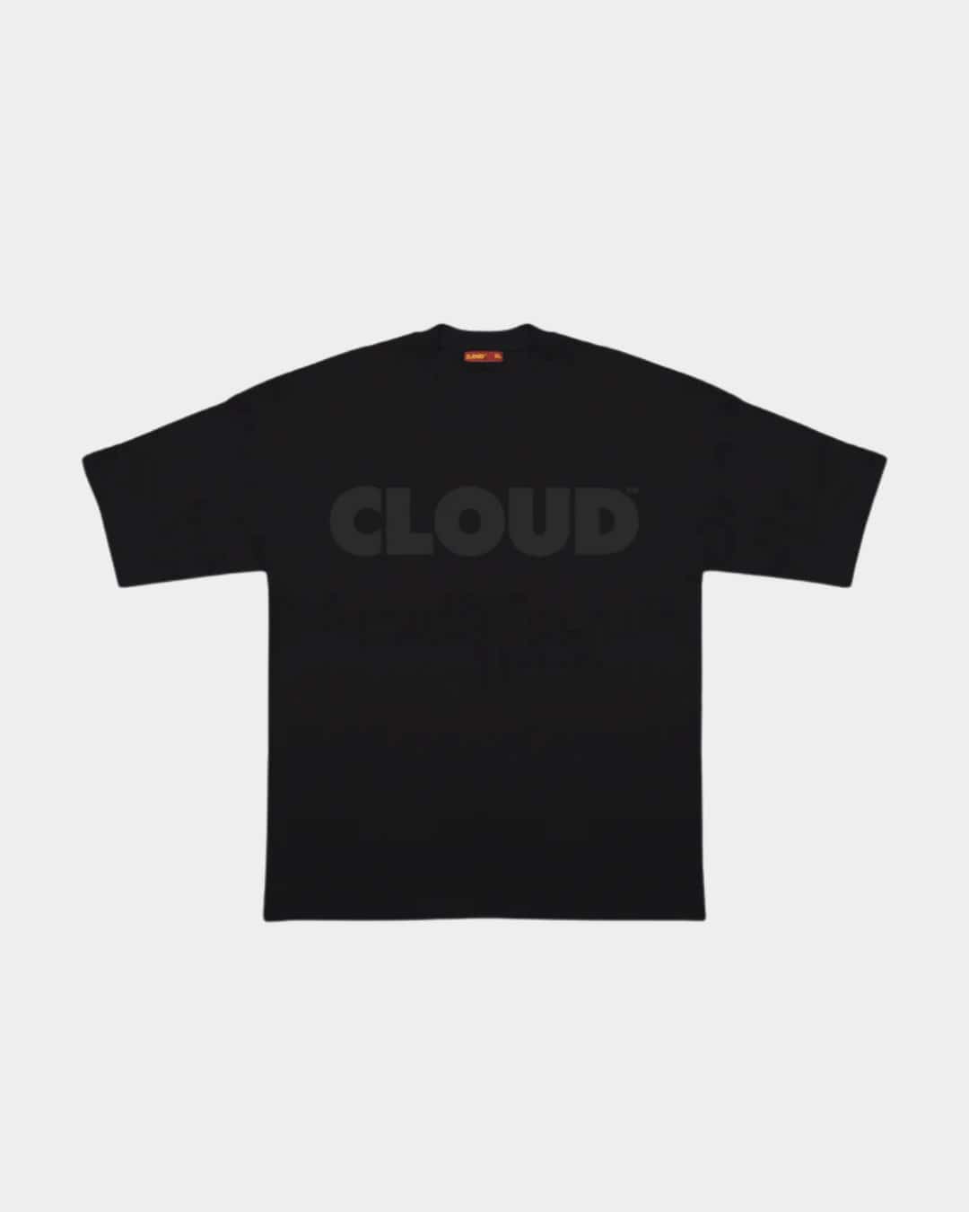 CAMISETA BLOCK NEGRO SOBRE NEGRO REGULAR FIT