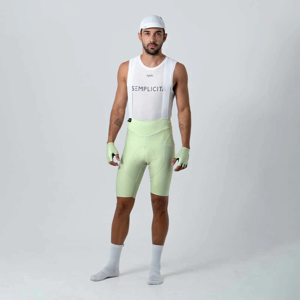 PANTALONETA CICLISMO GIRONA COLORS STEVIA PARA HOMBRE - miniatura 1