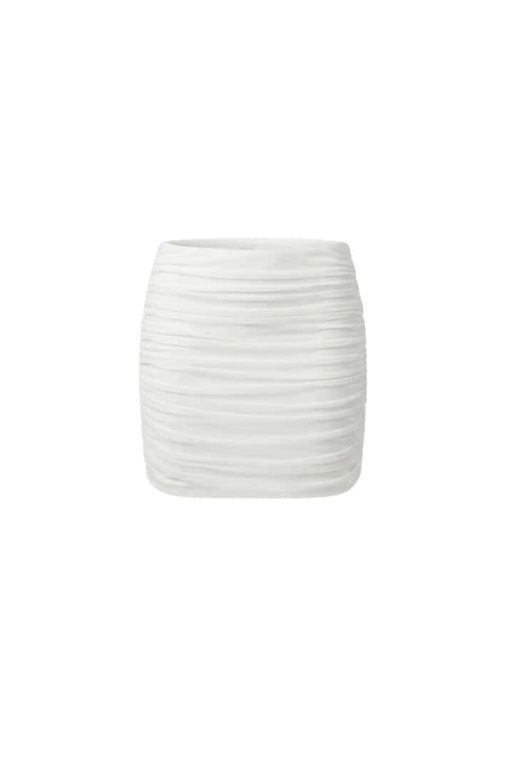 Mini Falda Drapeada