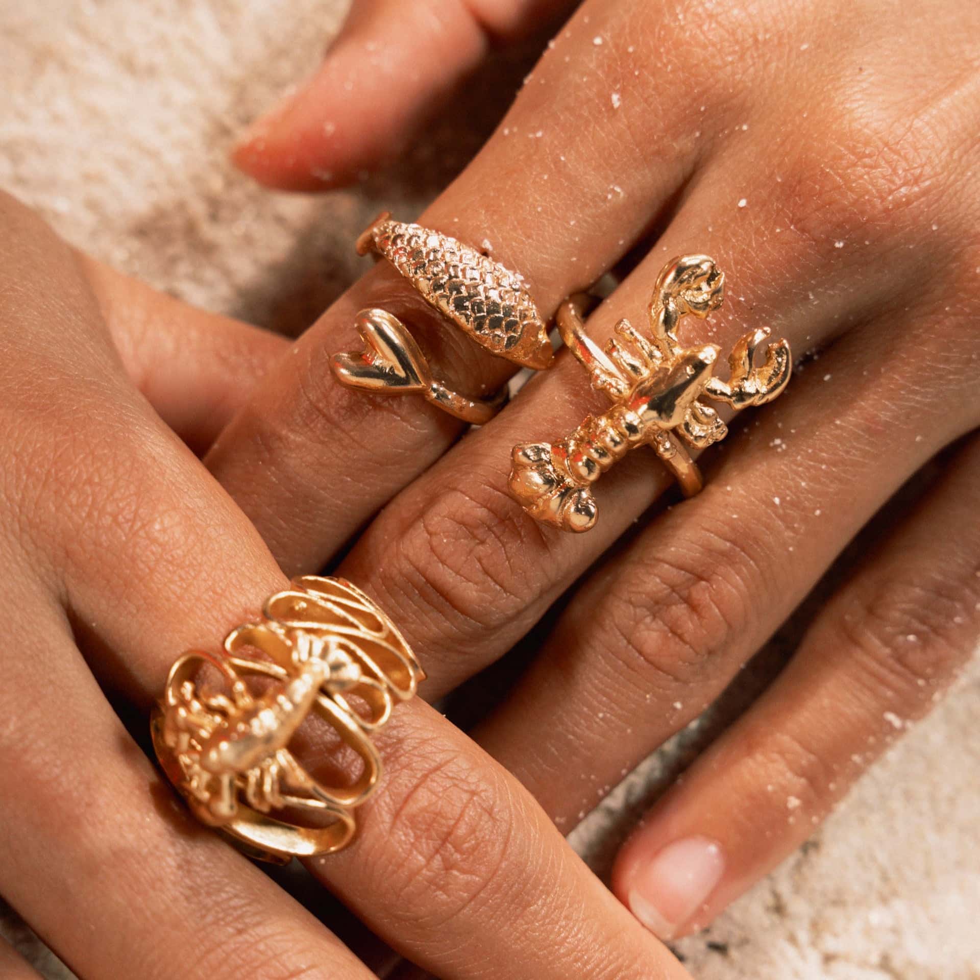Anillo Lobster Oro - miniatura 4