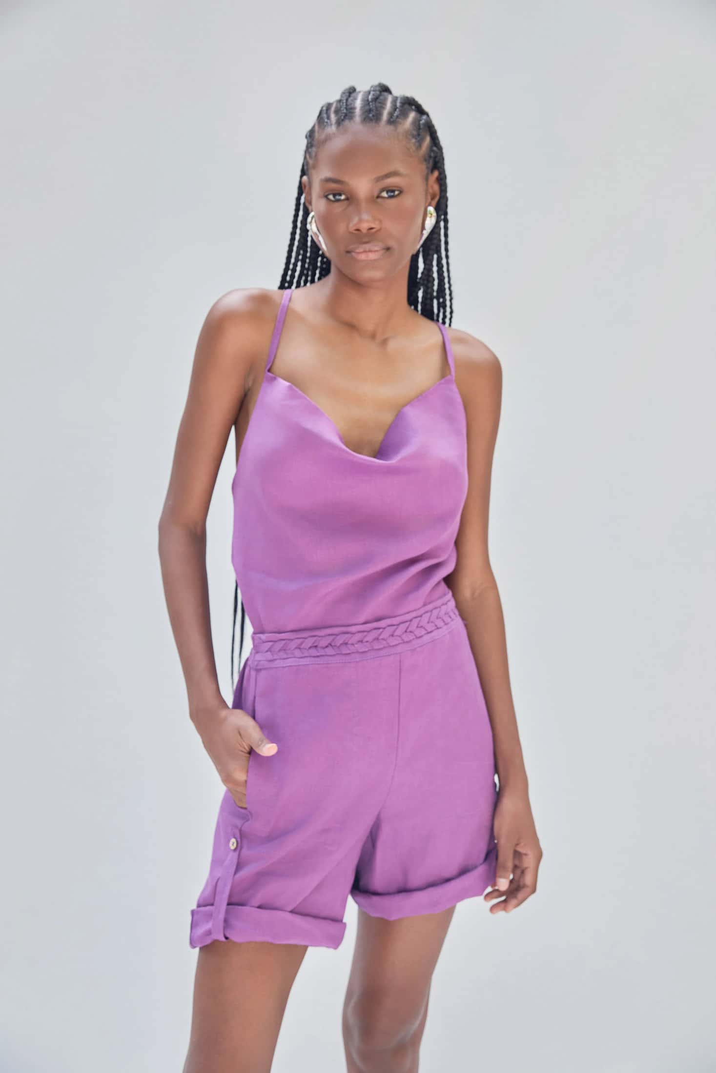 MEL WOMEN SHORTS PURPLE