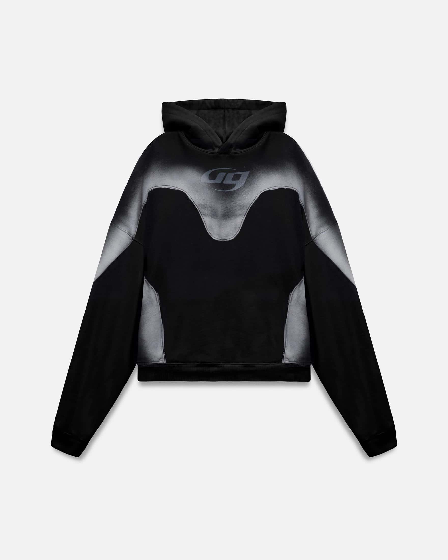 W Act 1 UG Boxy Fit Hoodie Sandblast Black