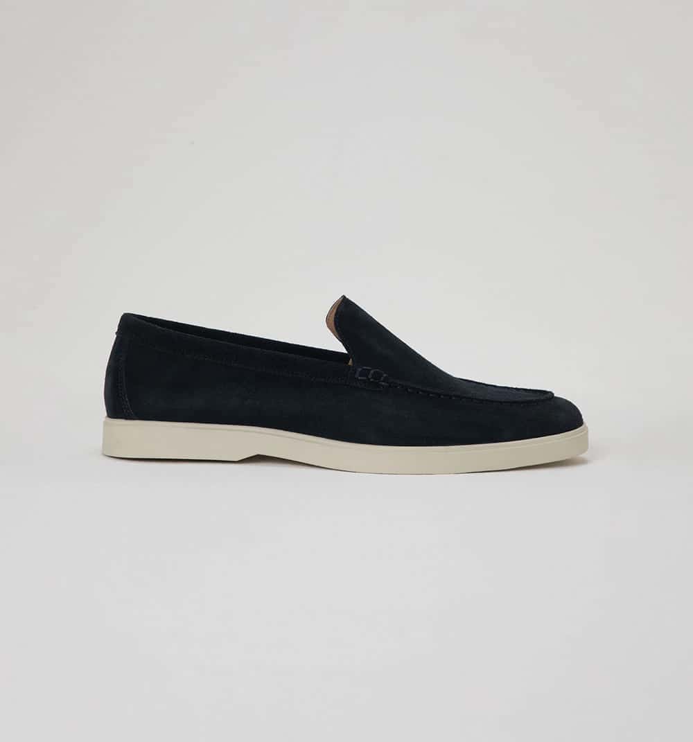Mocasin para hombre en gamuza