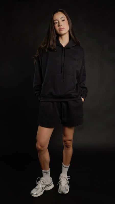 Hoodie Classic Women Negro - miniatura 5