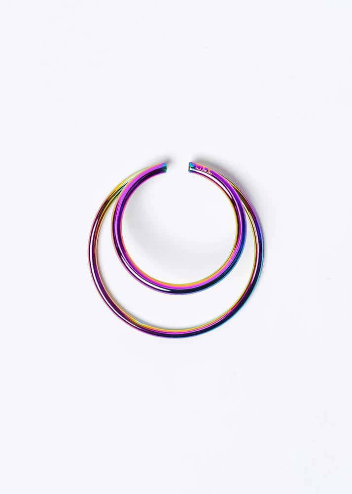 Nethos Midi Earcuff Holographic