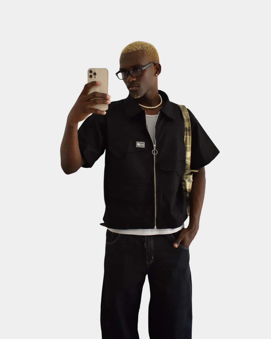 WAVES BLACK SHIRT - miniatura 3