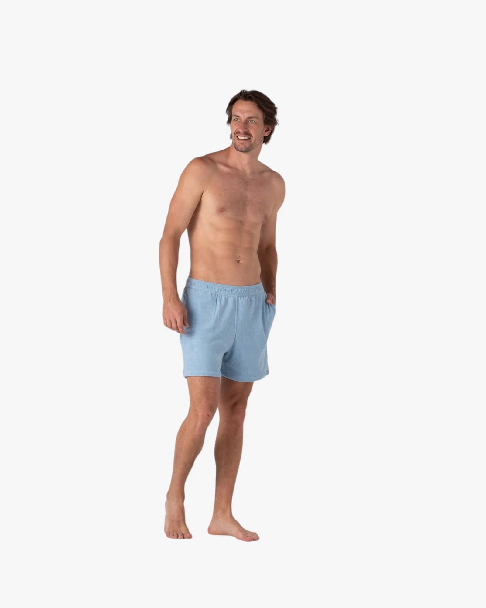 Venecia Blue Riviera Toweling - miniatura 4