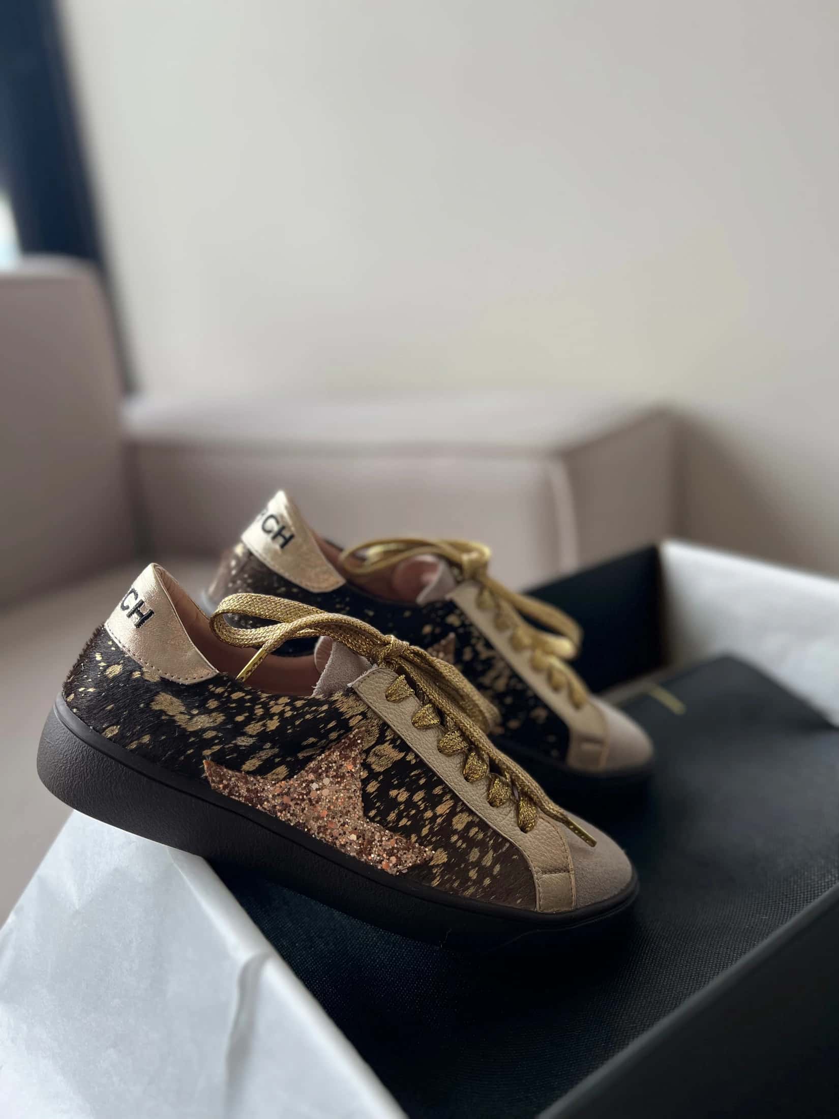 STARRY COWHAIR GOLD - miniatura 2