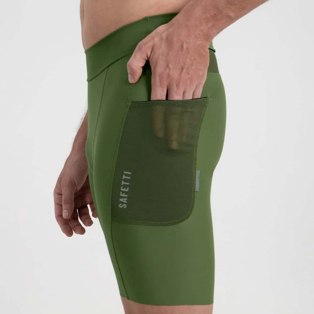 SHORT RUNNING TITÁN OLIVA 2.0 PARA HOMBRE - miniatura 5