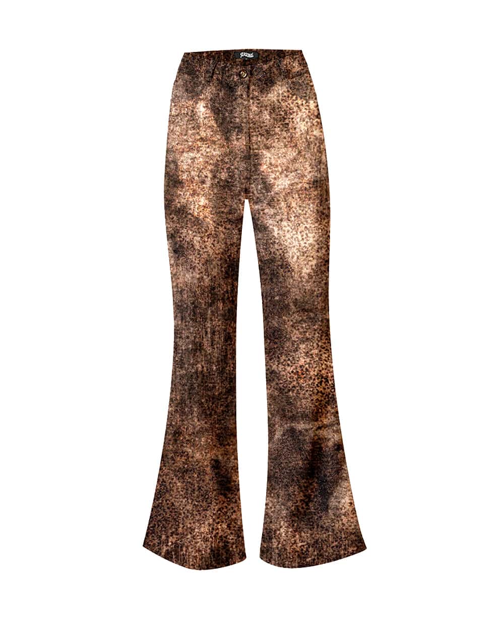 Howdy Pants in Distressed Leopard