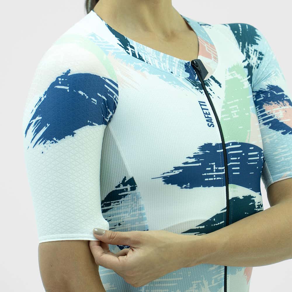 ENTERIZO MANGA CORTA FLICK BLANCO PARA MUJER - miniatura 3