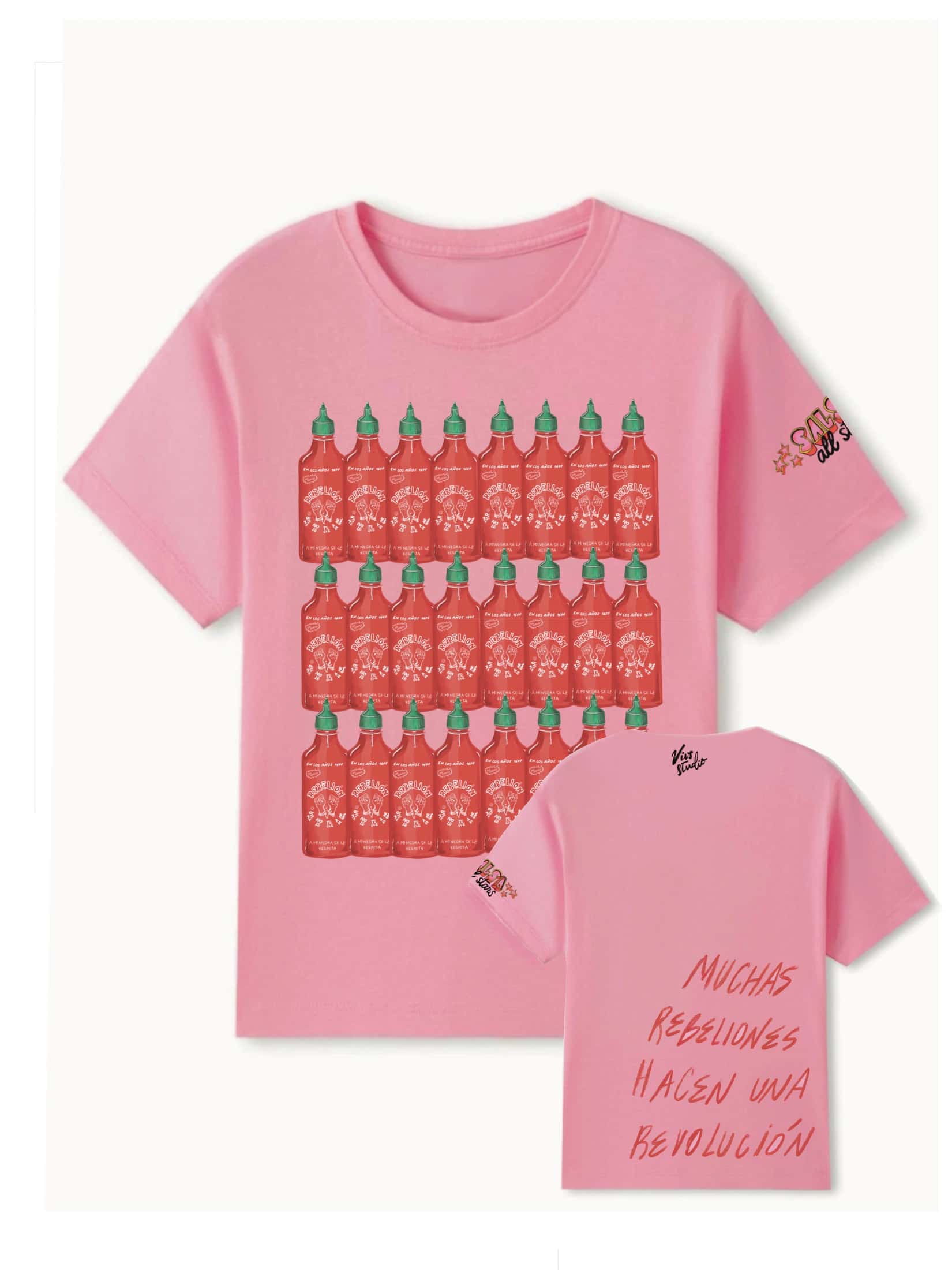 Camiseta Rebeliones Guayaba - miniatura 2