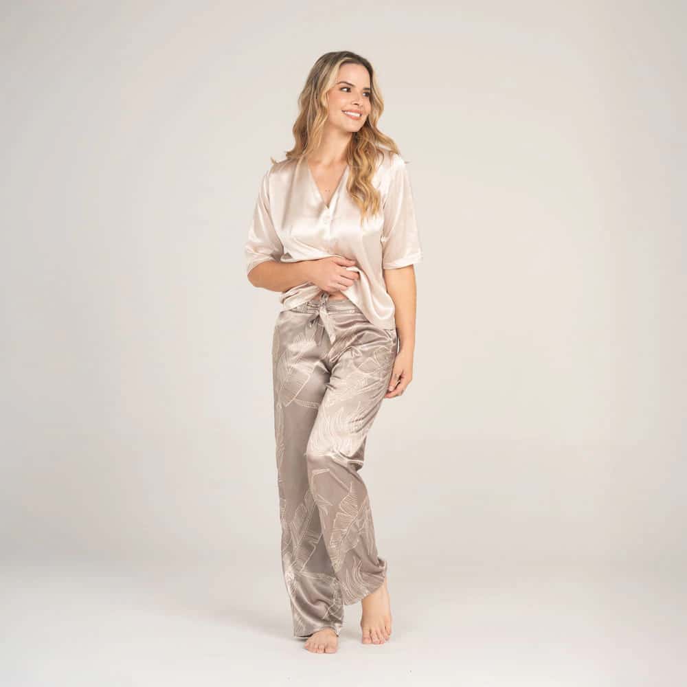 Pantalón Básico Satin Paraiso - miniatura 2