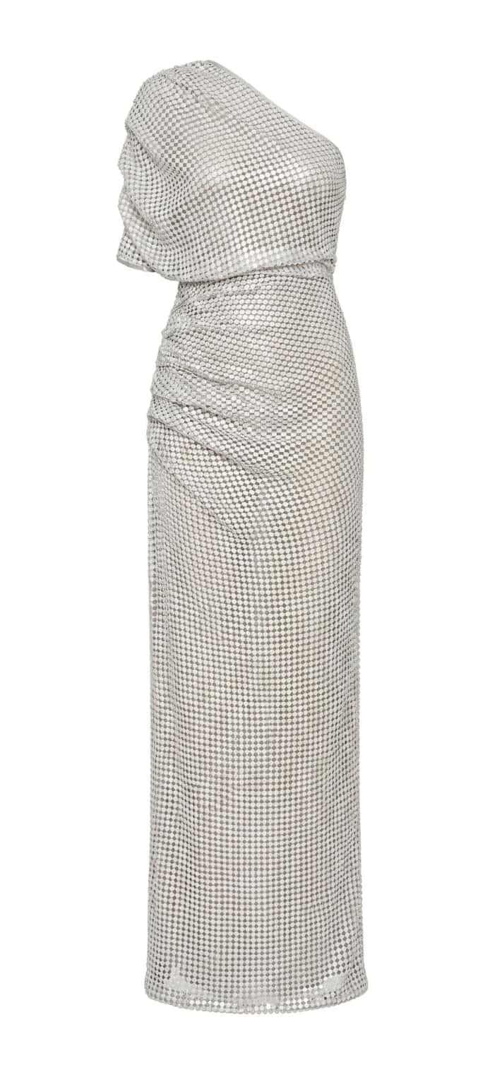RITA DRESS SILVER