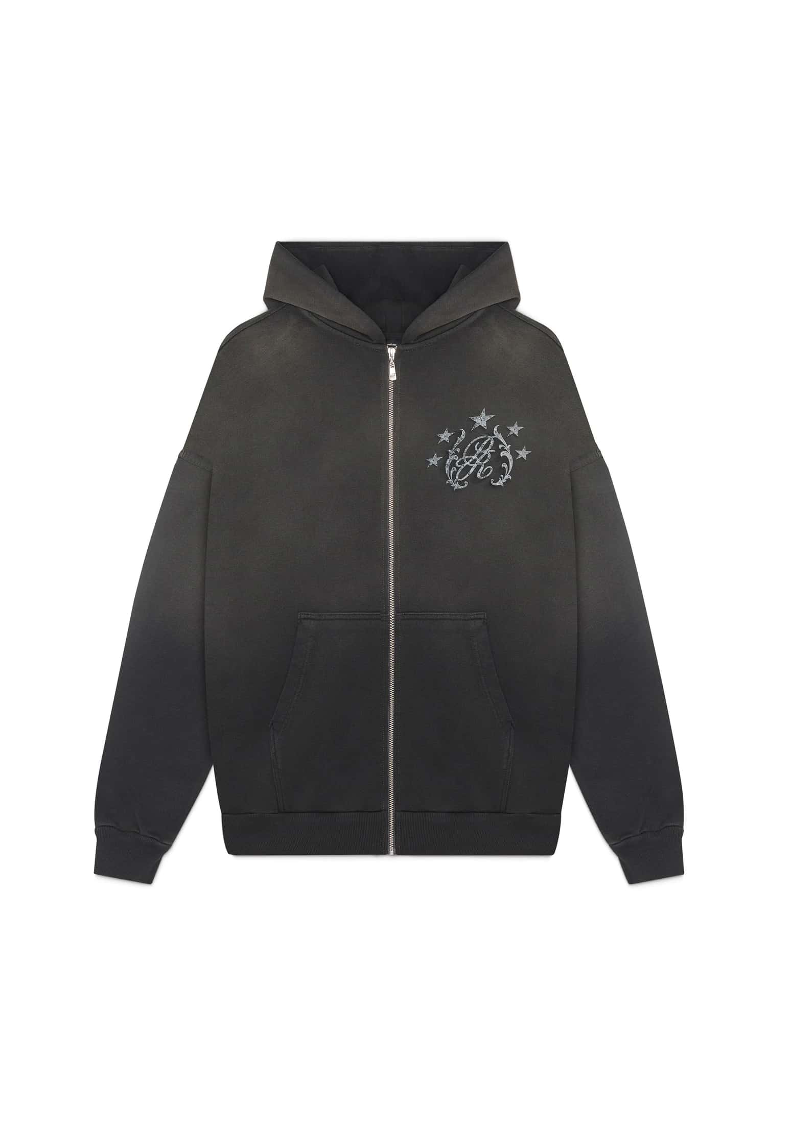 Rustic zipper hoodie