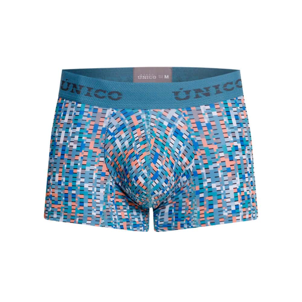 BOXER CORTO LIGNINA AZUL