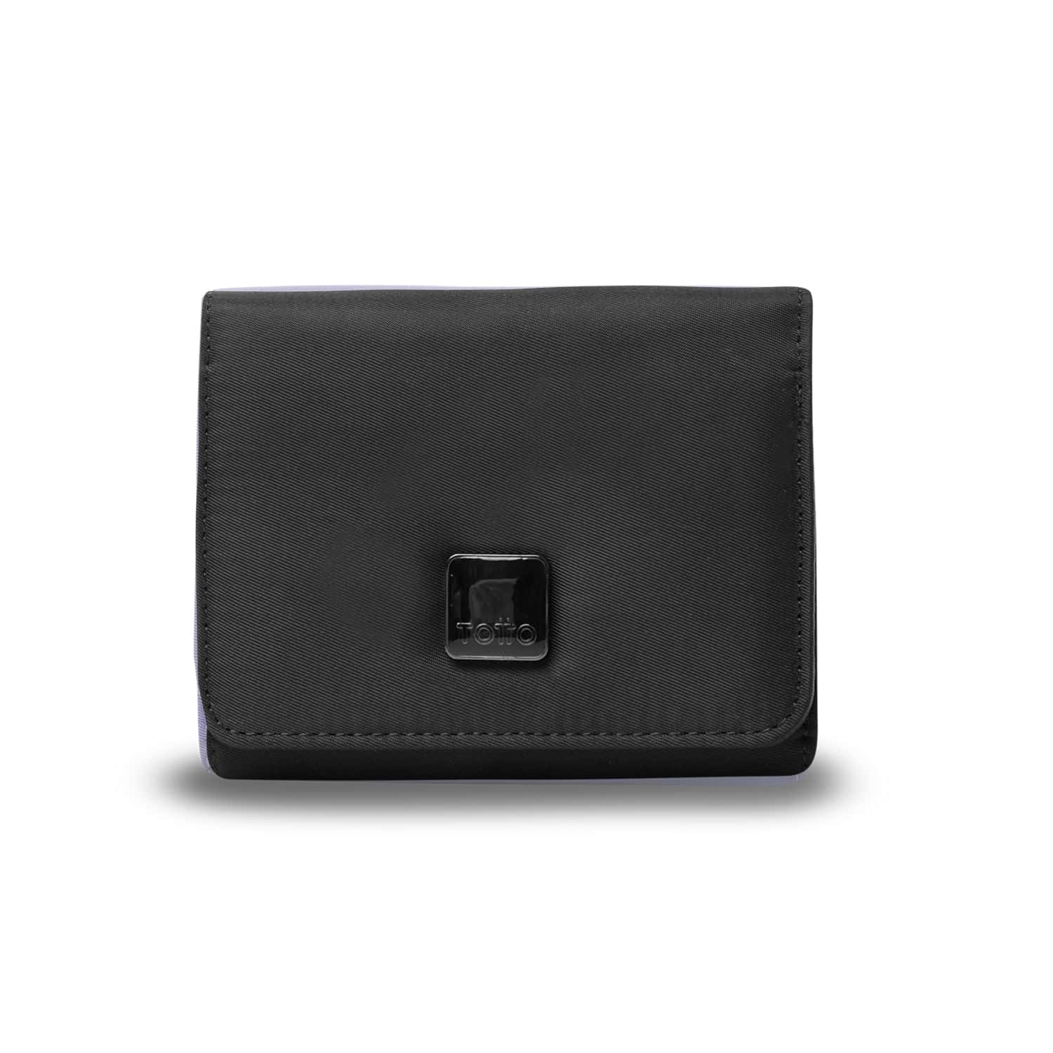 Billetera Mujer Roxanne Mediana con RFID Blocker Negra