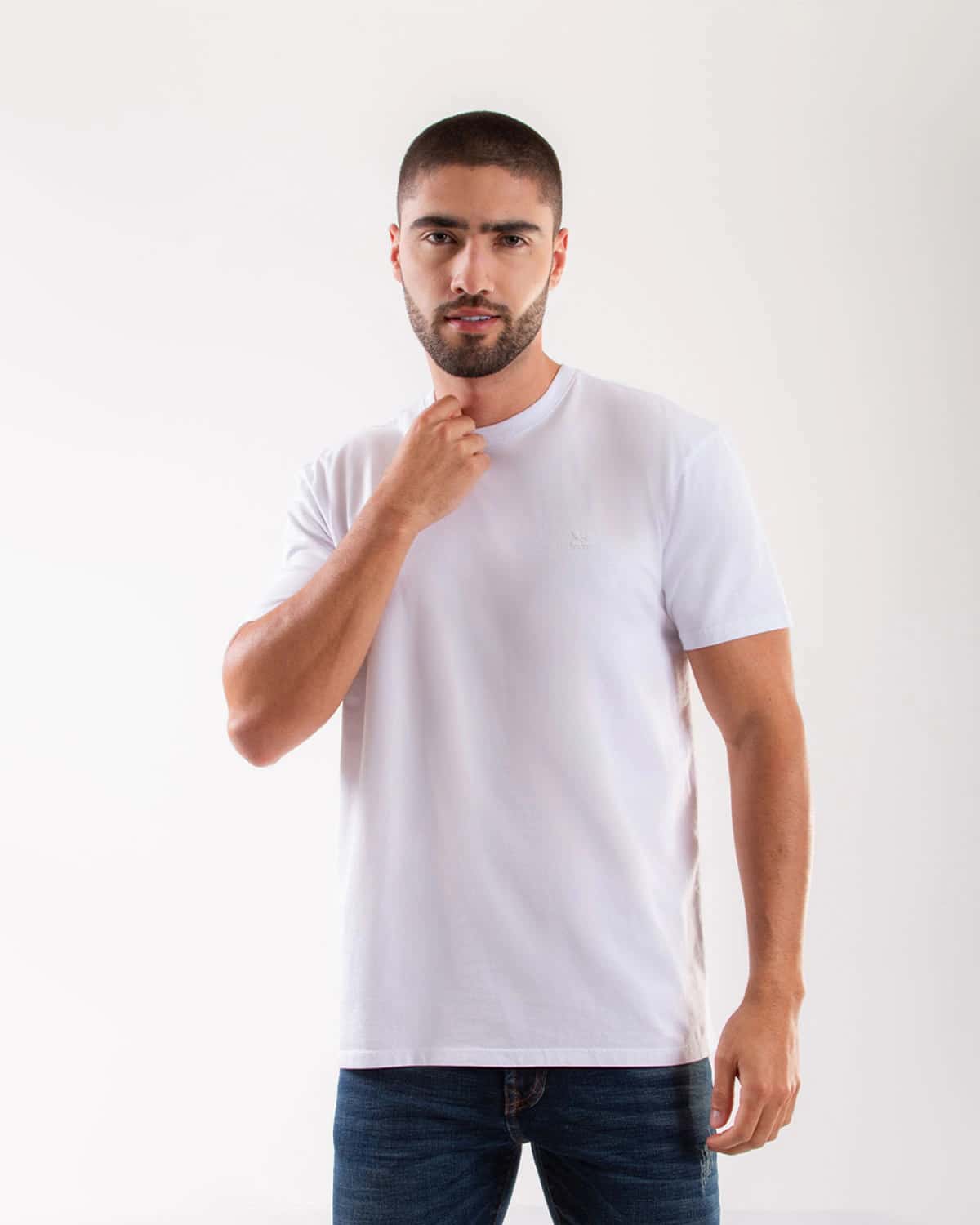 Camiseta blanca para hombre