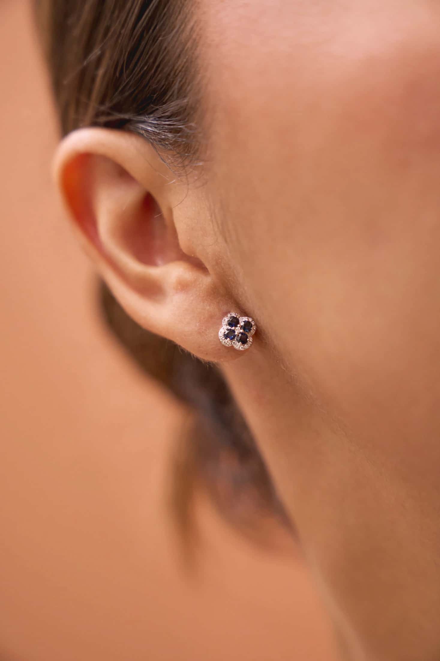 Verona Shapphire Studs - miniatura 2