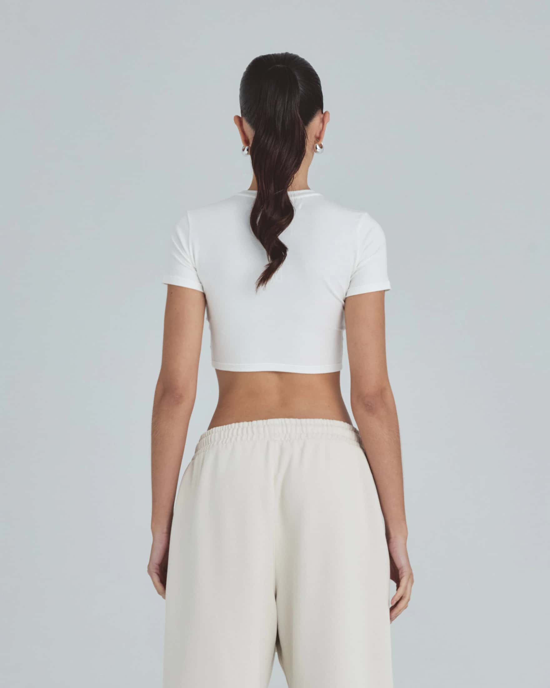 Line Basic Baby Tee White - miniatura 7