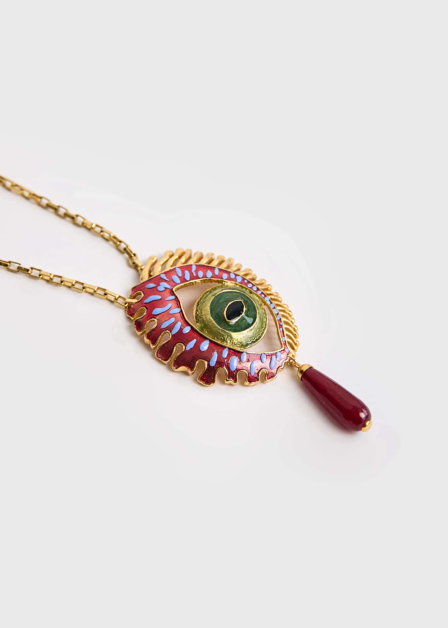 Cadena Maxi Eye Burgundy