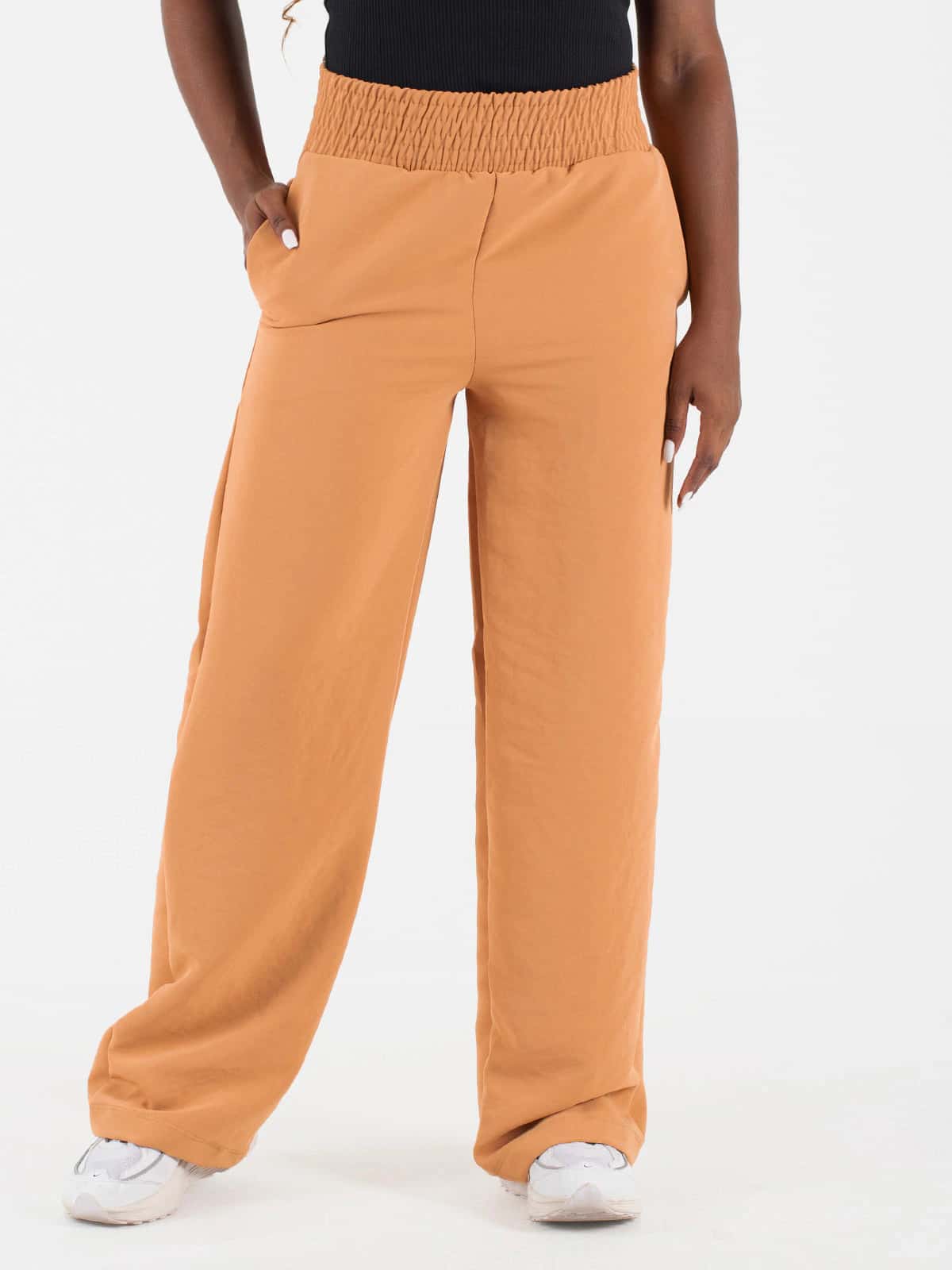 pantalon atena fluyd mostaza oscuro