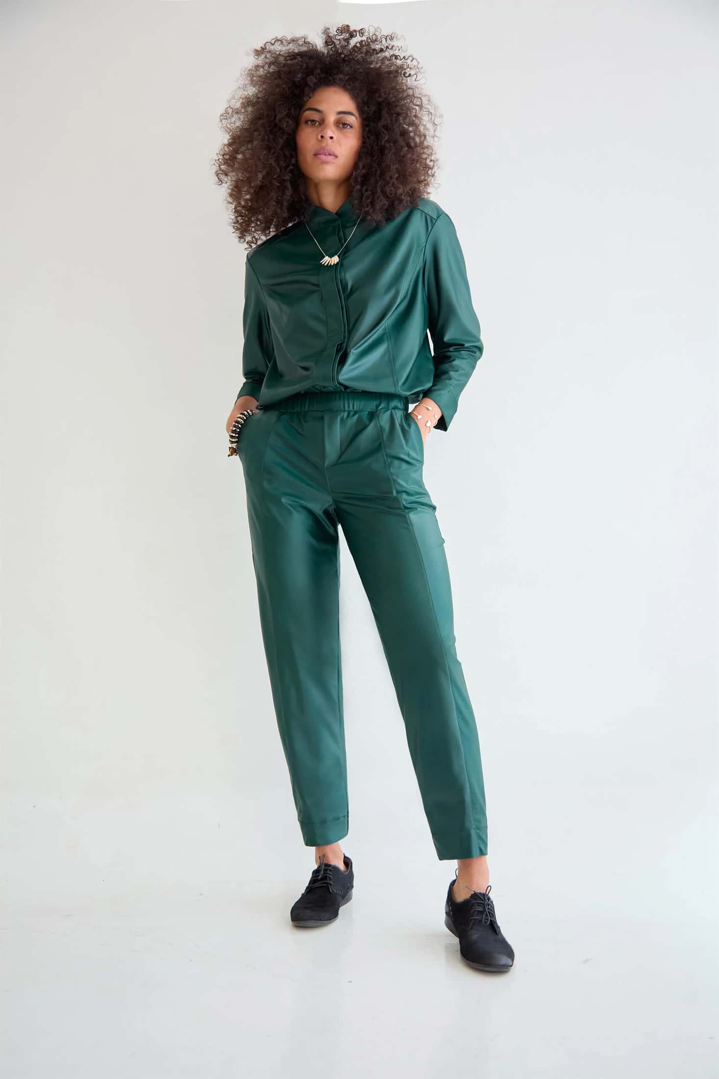 Pantalón Tech Fresh Verde Esmeralda RELÚCIDO