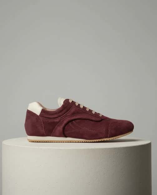 Mika Sneaker Gamuza vino - miniatura 2