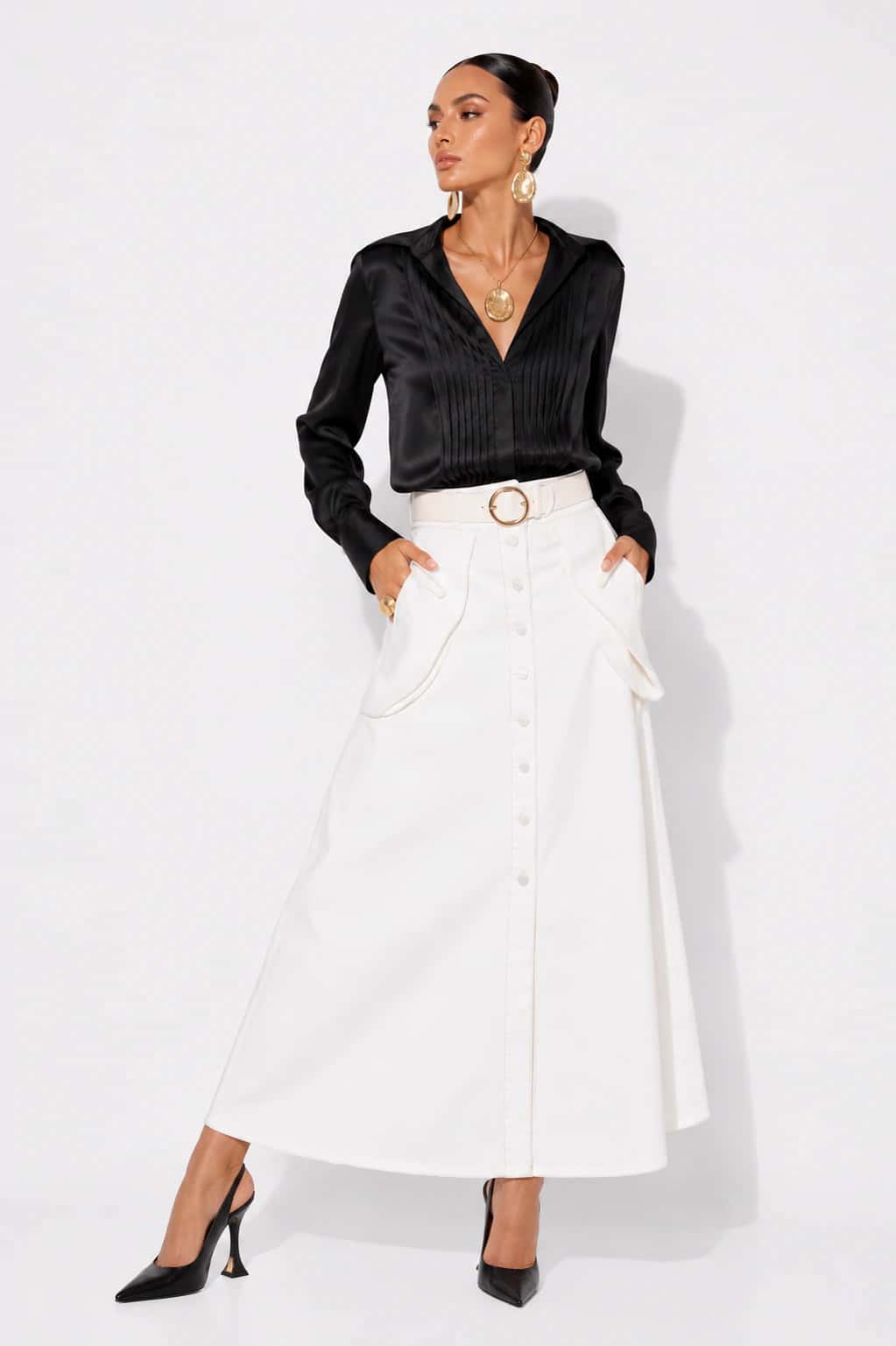 Blusa Barbora Negro - miniatura 2