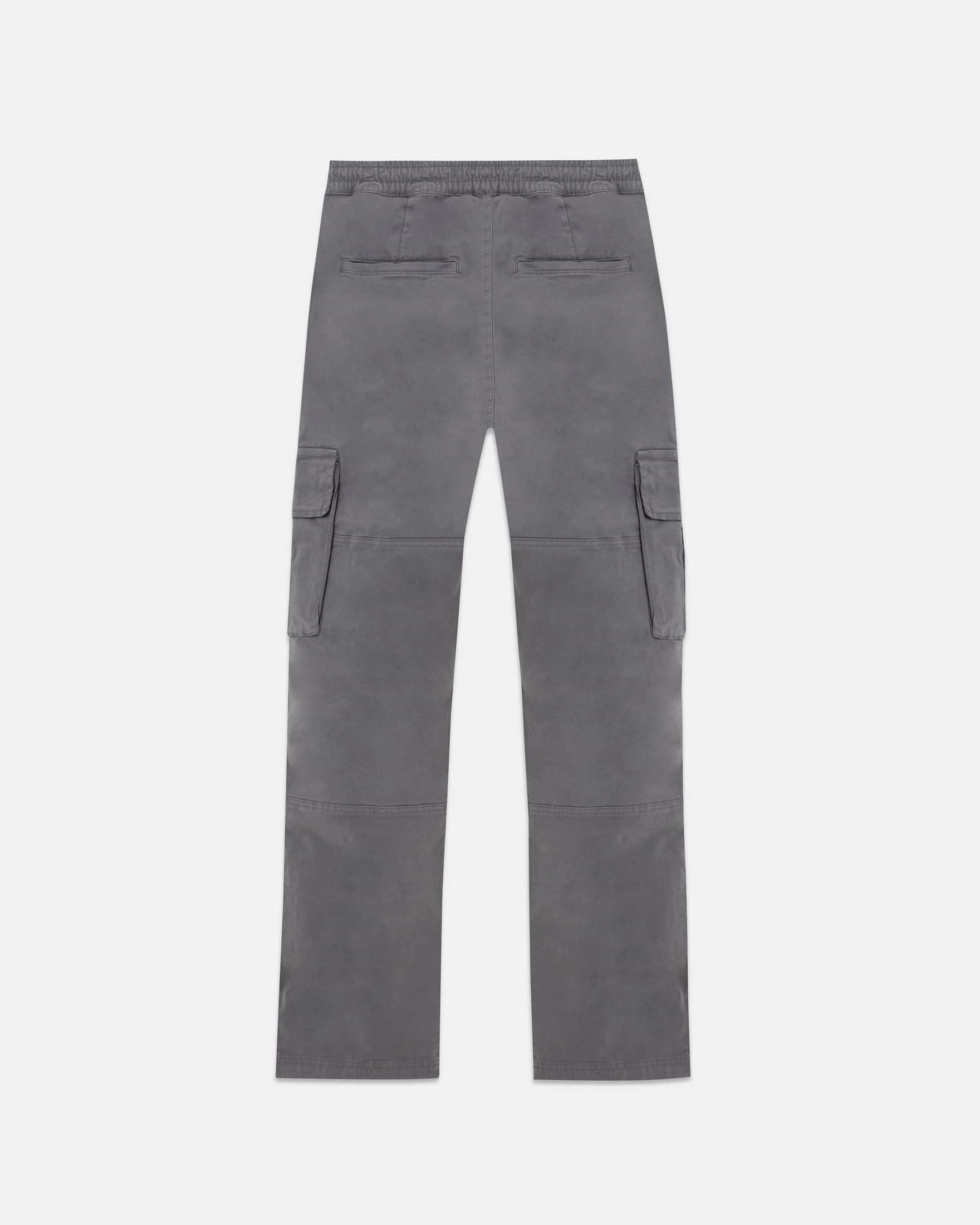 Basics Relaxed Cargo Pants Gray - miniatura 3