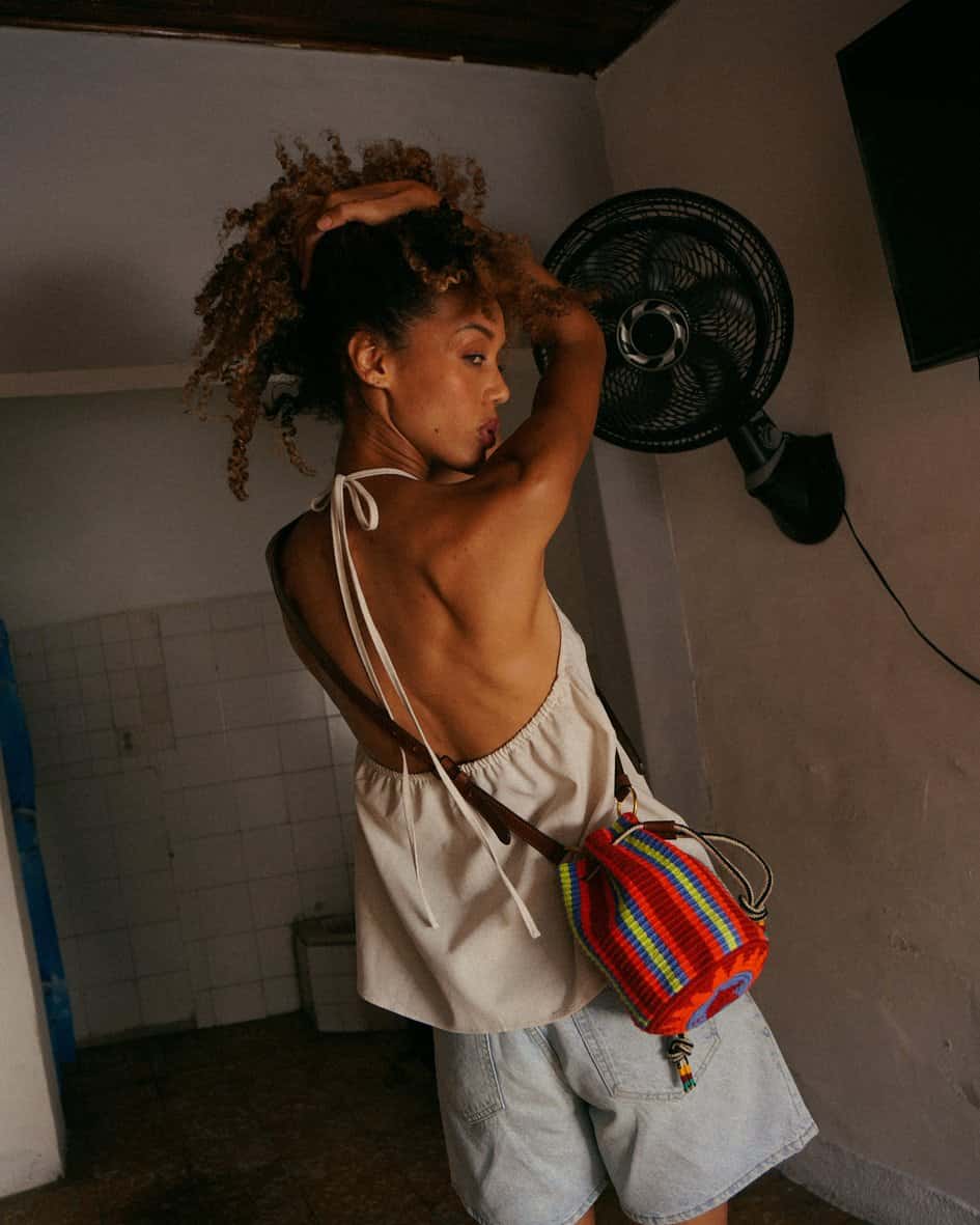 Voragine Small Bucket Bag - miniatura 6