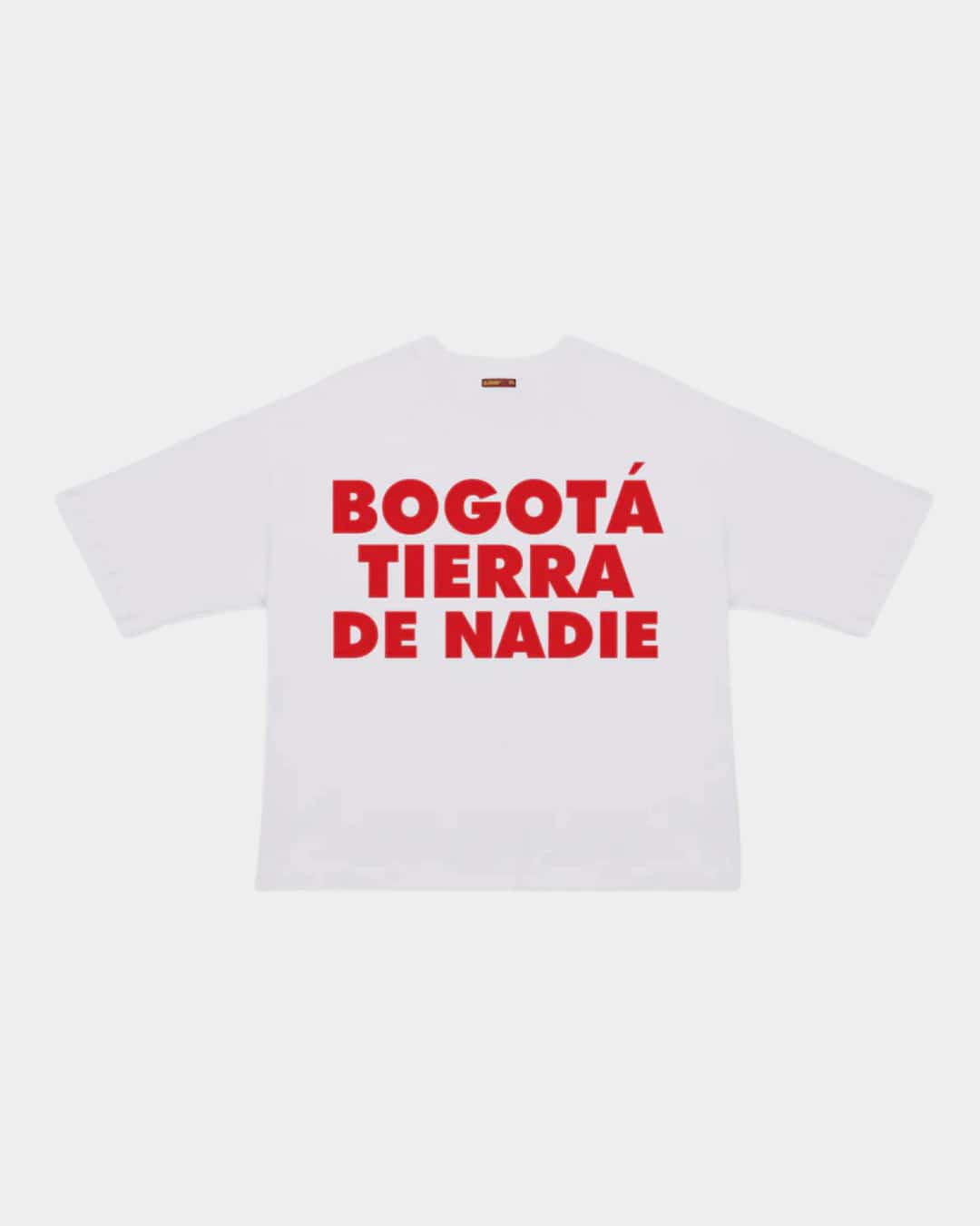 BOGOTA TIERRA DE NADIE TEE BLANCA