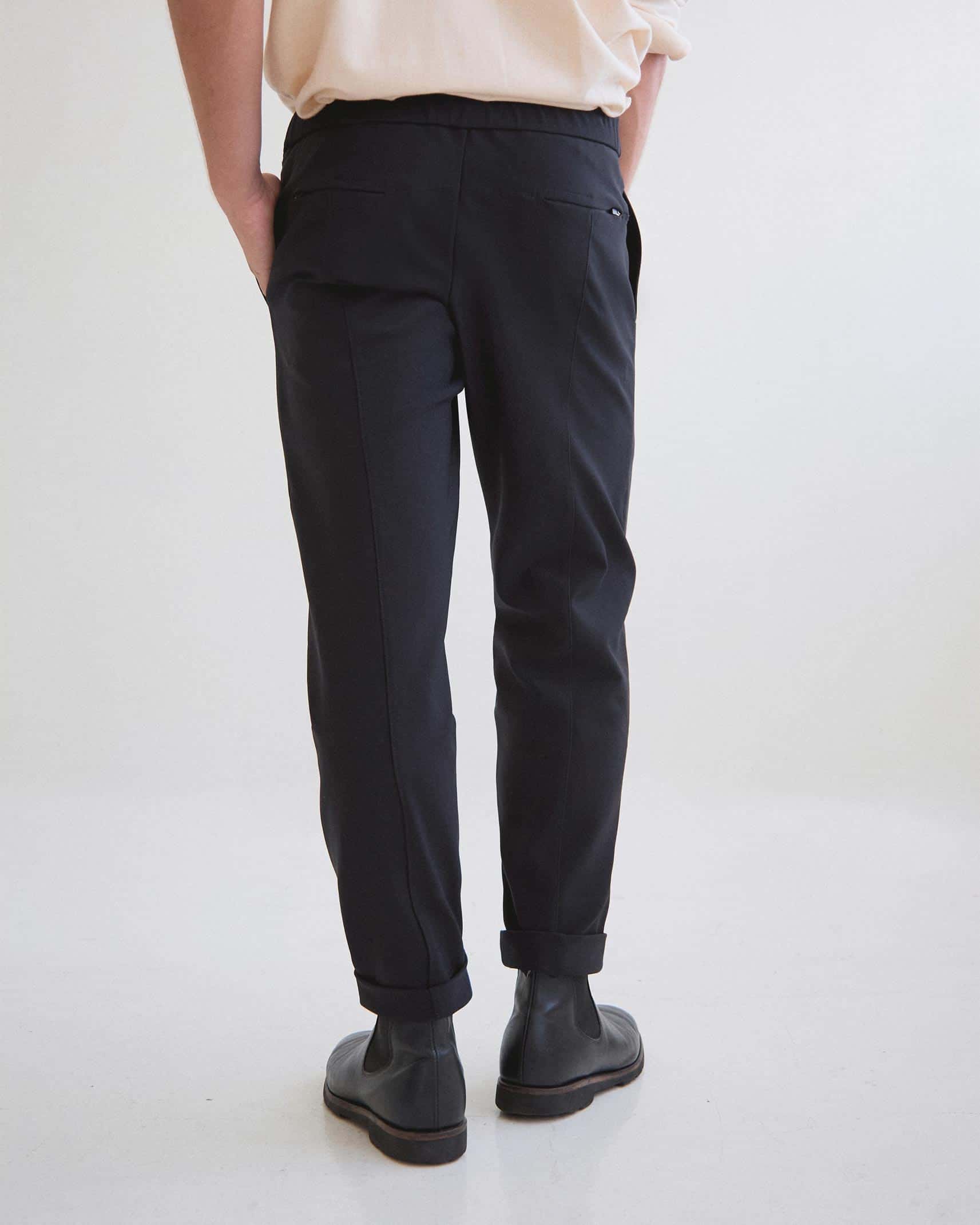 Pantalón Clásico Tech Negro 4 cierres VALIENTE