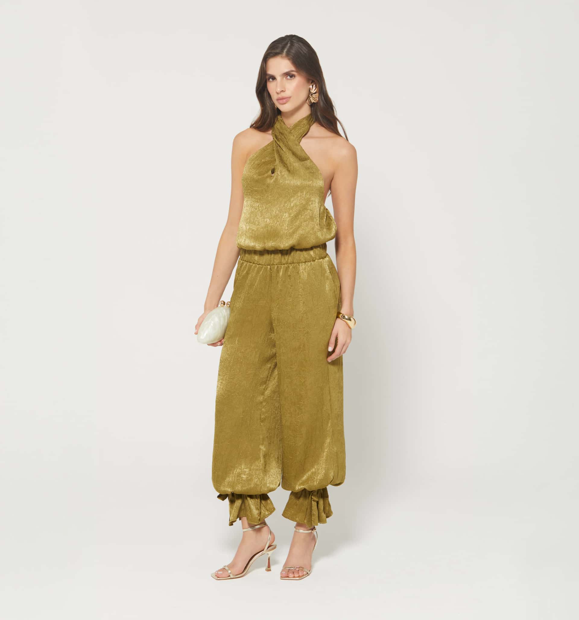 Pantalón aladdin con elástico