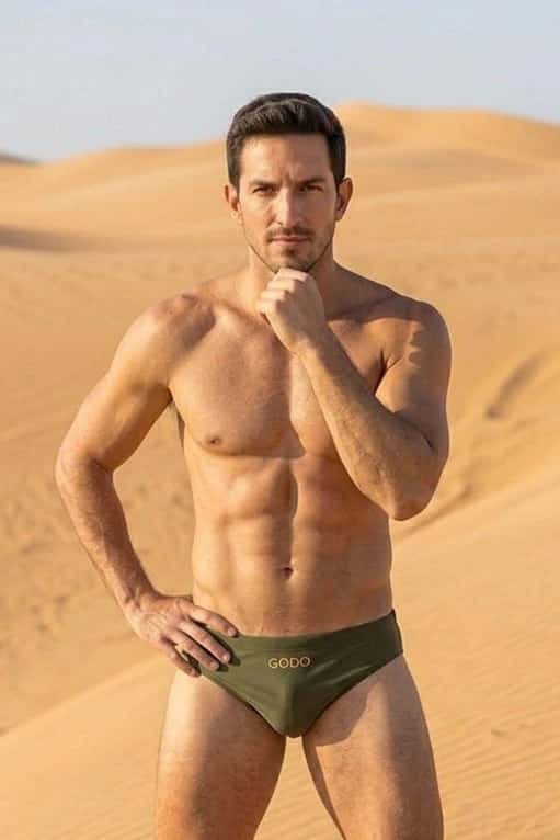 Swimbrief - Olive green