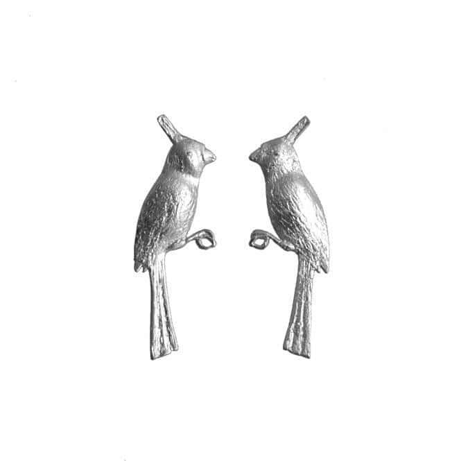 Arete grande cardenal Brillo Guajiro - miniatura 2