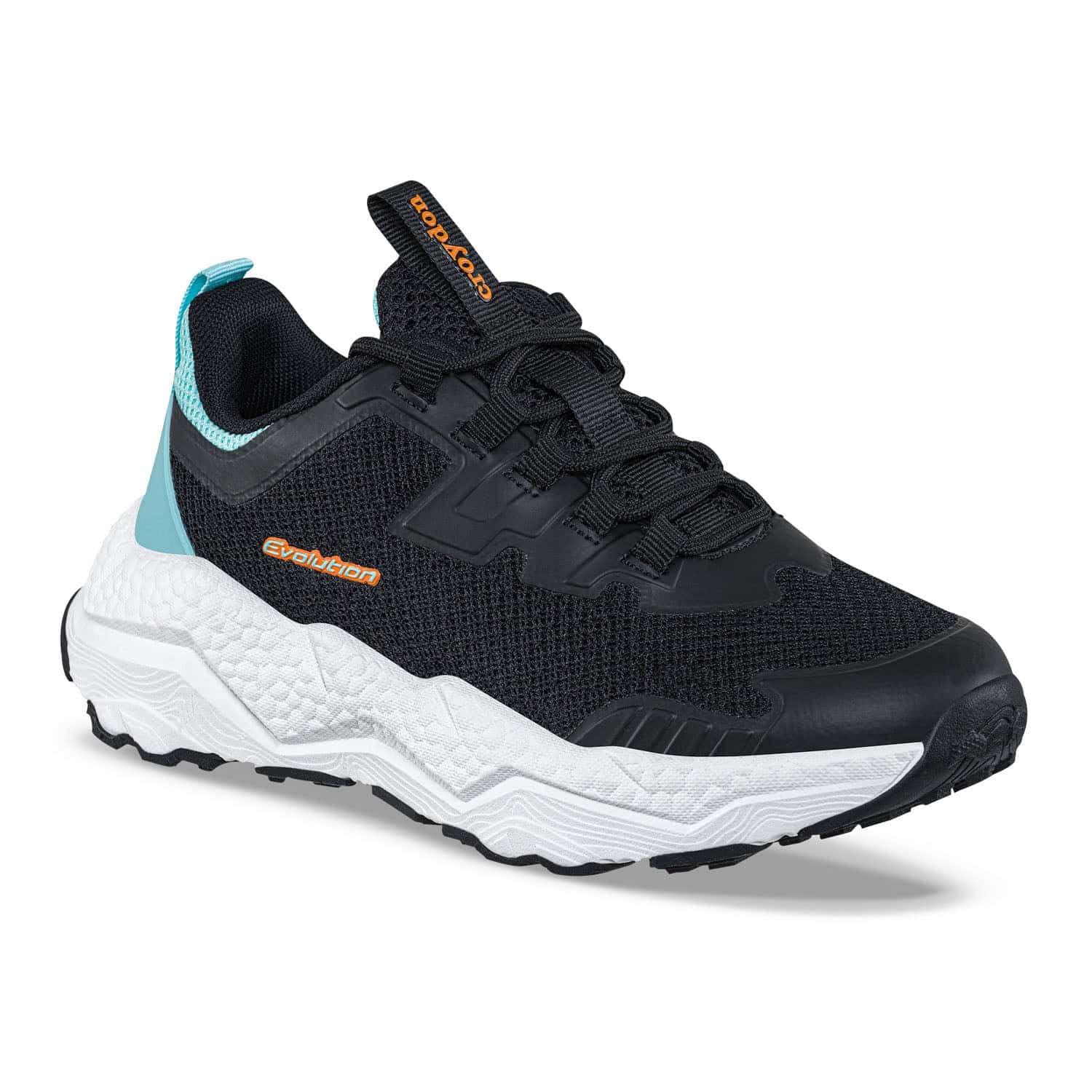 Tenis Running Simof Negro Croydon Para Niño