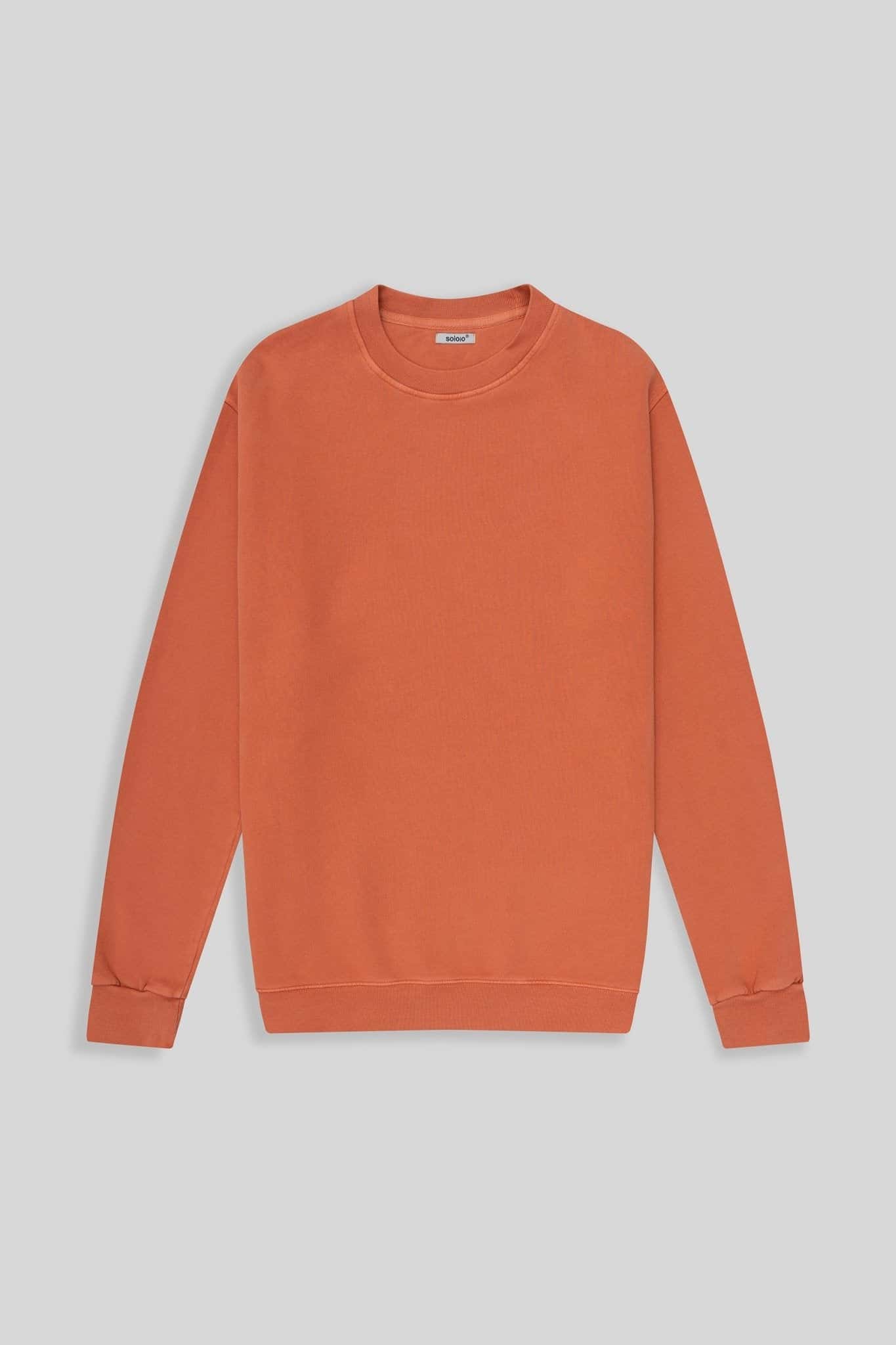 Men's milenario sweatshirt terracotta