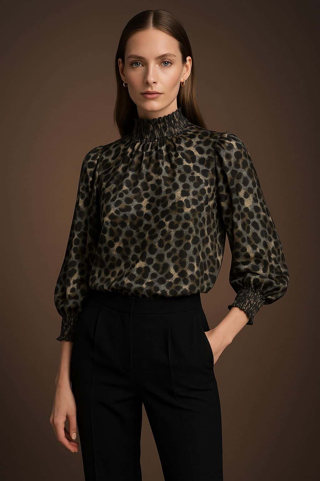 Blusa Brestel Animal Print - miniatura 2