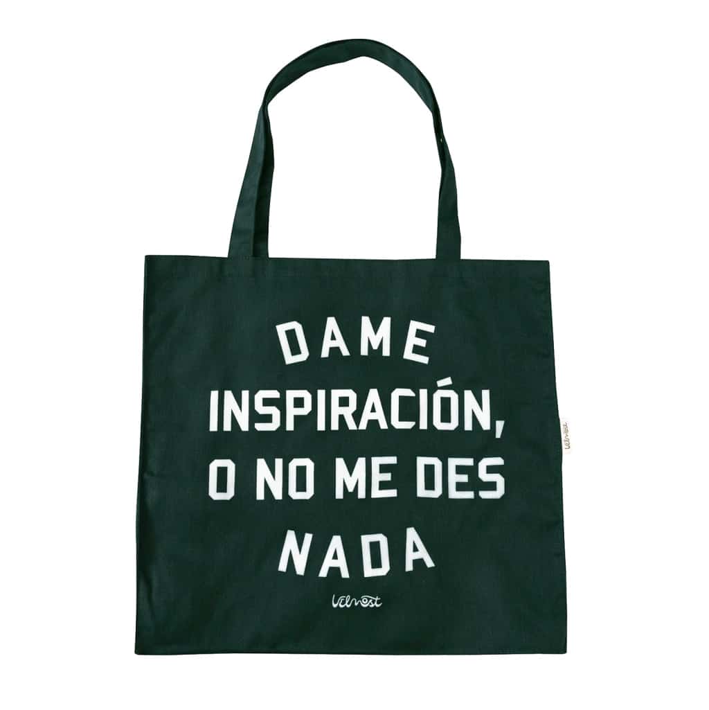 Totebag Dame Inspiración (verde)