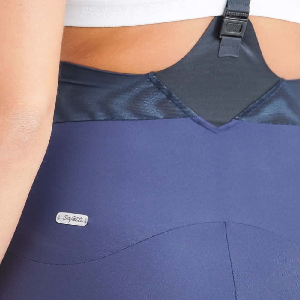 PANTALONETA CICLISMO TOSCANA 2.0 BLU PARA MUJER - miniatura 3