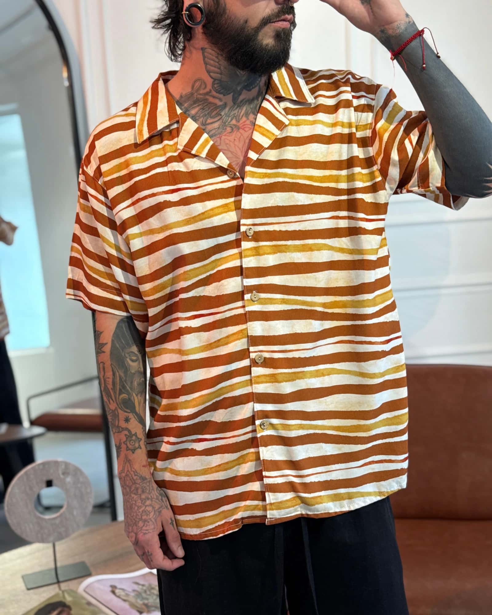 Camisa 3/4 ondas