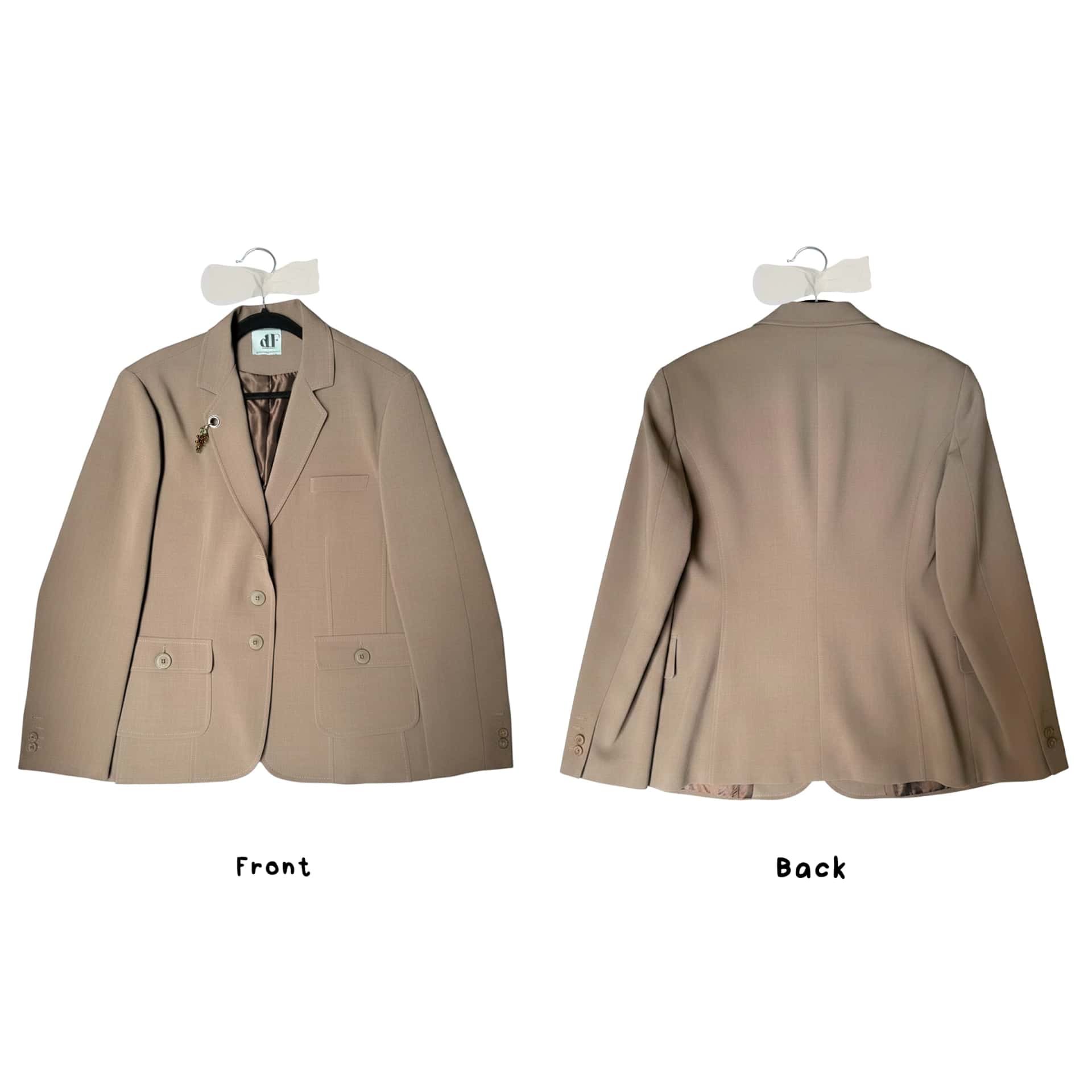 Upcycled Blazer (with fruity charms) - miniatura 3