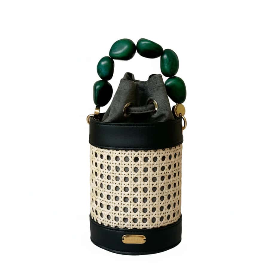 Black Minco Cactus Line with Green Tagua Handle