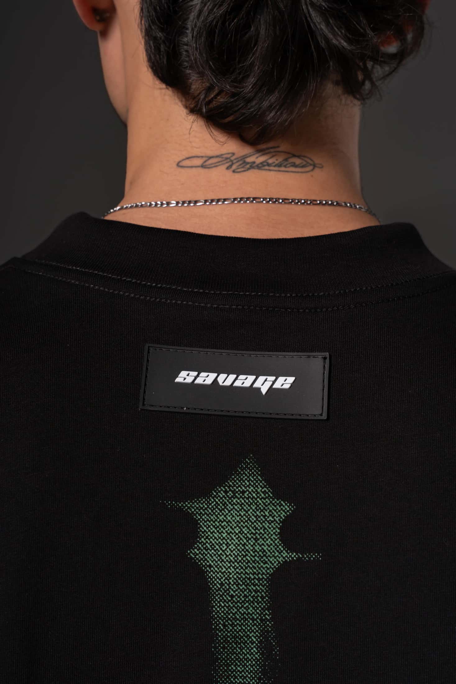 Camiseta Oversize  Como es arriba es abajo savage  250 gramos 14647 - miniatura 5