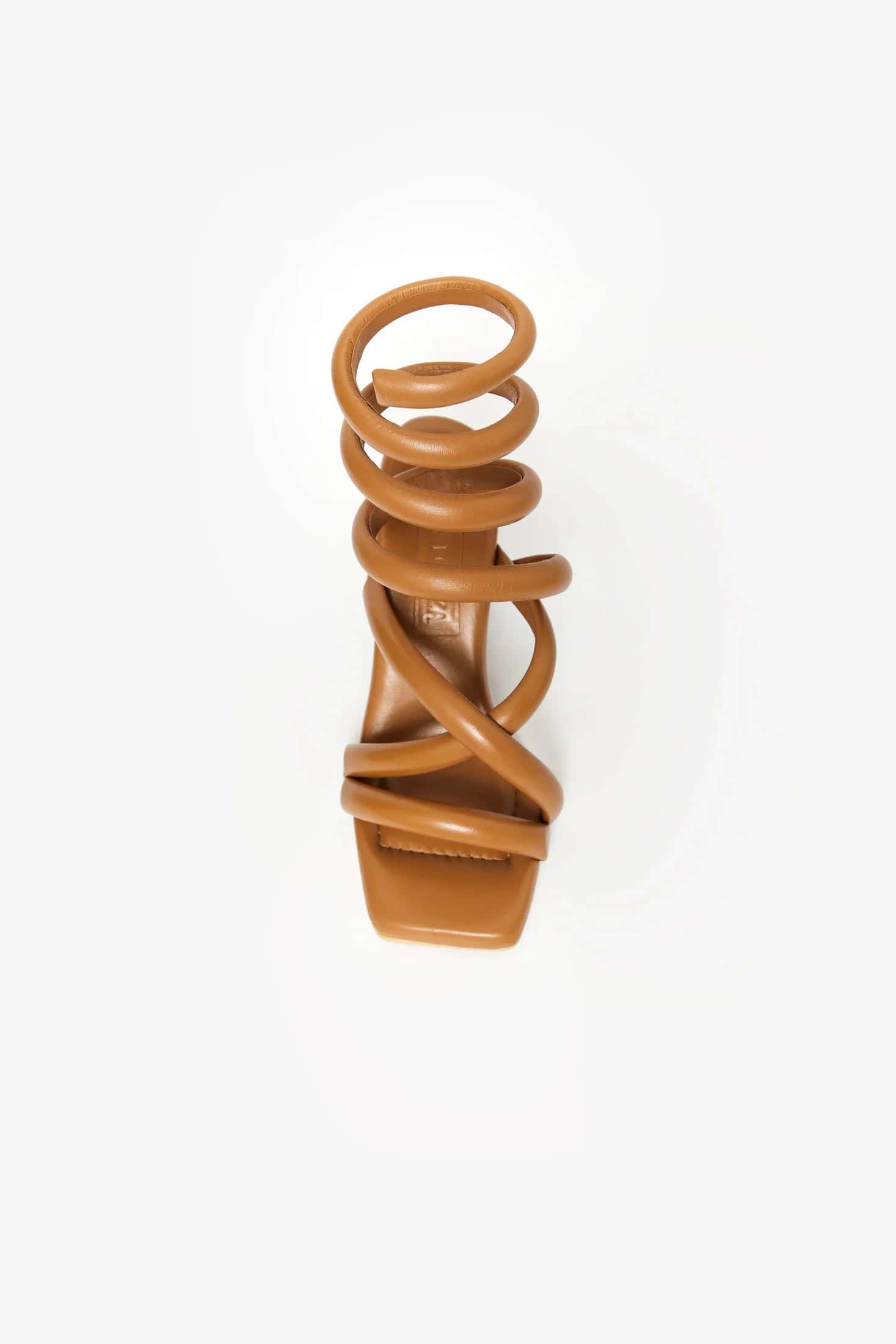 SANDALIA ITZA CARAMEL - miniatura 3