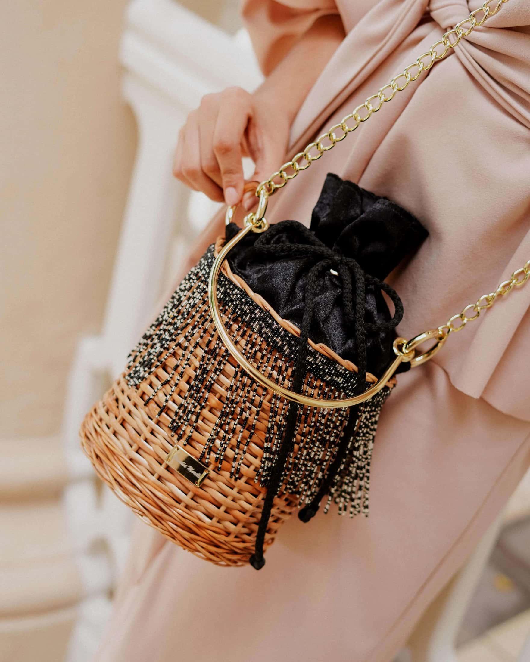 Bolso Tambo lluvia en canotillo – Negro
