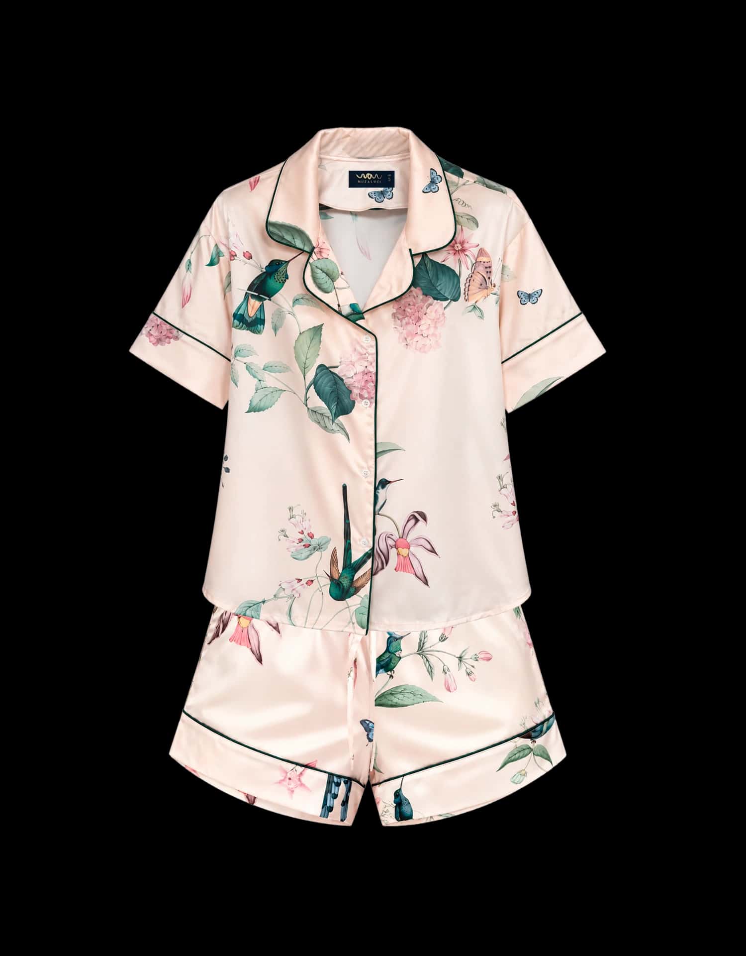 Pijama Corta - Ivory Hummingbird - miniatura 3