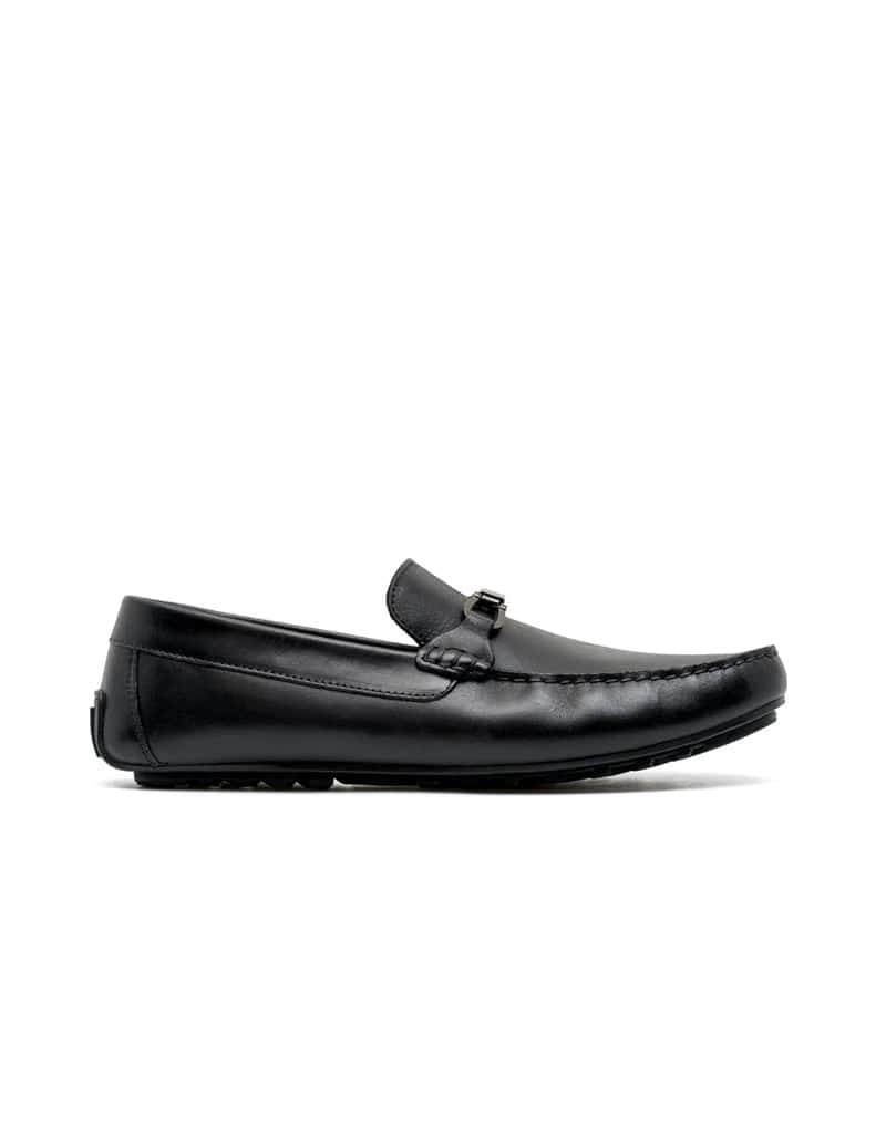 Mocasín formal para hombre con herraje en cuero REF 02SCOTT