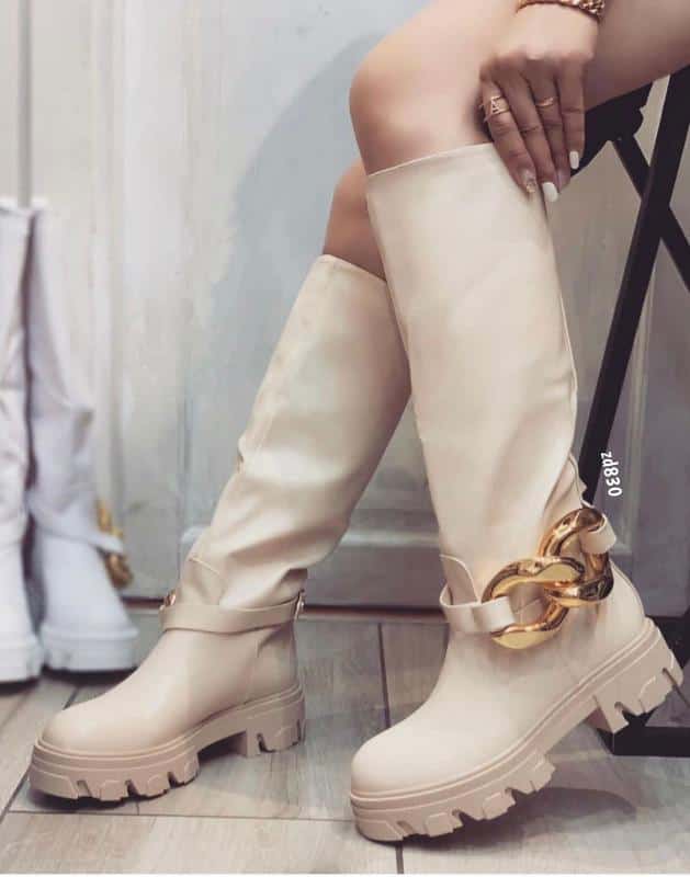 BOTAS BAJITAS NUDE